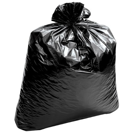 Bsc Preferred Contractor's Bag - Black, 40 - 55 Gallon, 3.0 Mil., 100PK BUY00024769